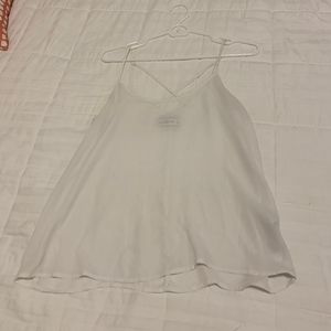 white tank top
